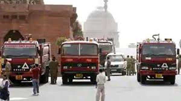 संसद भवन ऐनेक्सी में आग लगी